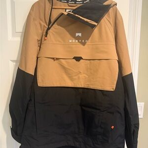 Montec Tan and Black Ski Jacket